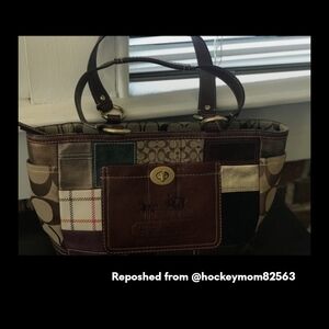 TAKING OFFERS. CLEARANCE  Patchwork Bag coach